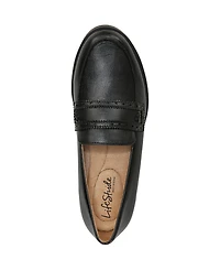 LifeStride Women's London Lug Sole Penny Loafers
