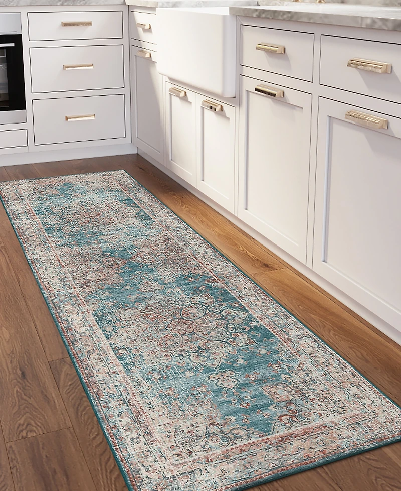 Dalyn Jericho Washable JC6 2'6" x 8' Runner Area Rug