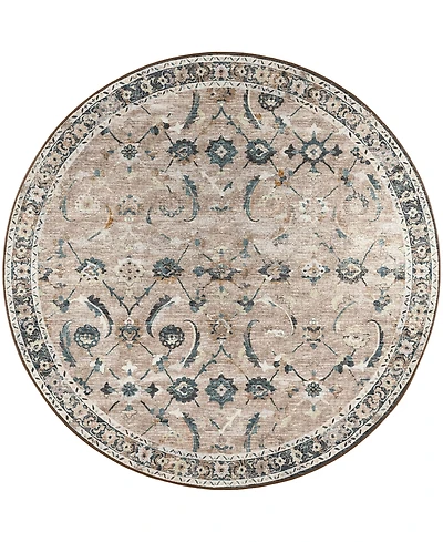 Dalyn Jericho Washable JC4 4' x Round Area Rug