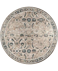 Dalyn Jericho Washable JC4 4' x Round Area Rug