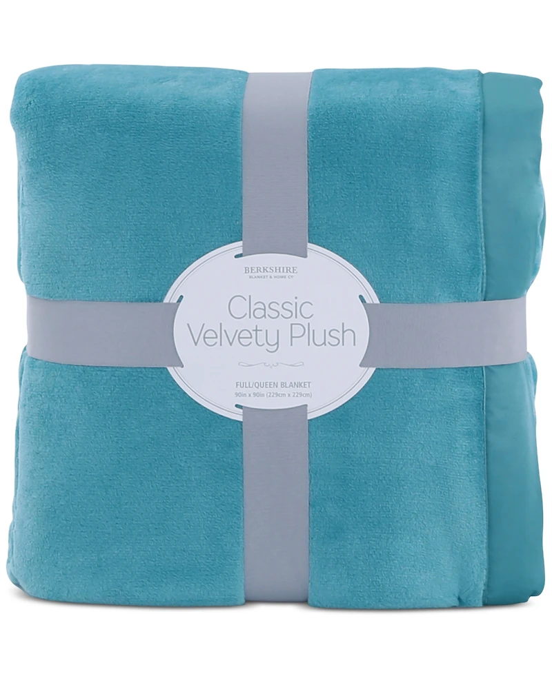 Berkshire Classic Velvety Plush Blanket, King, Exclusively at Macy's