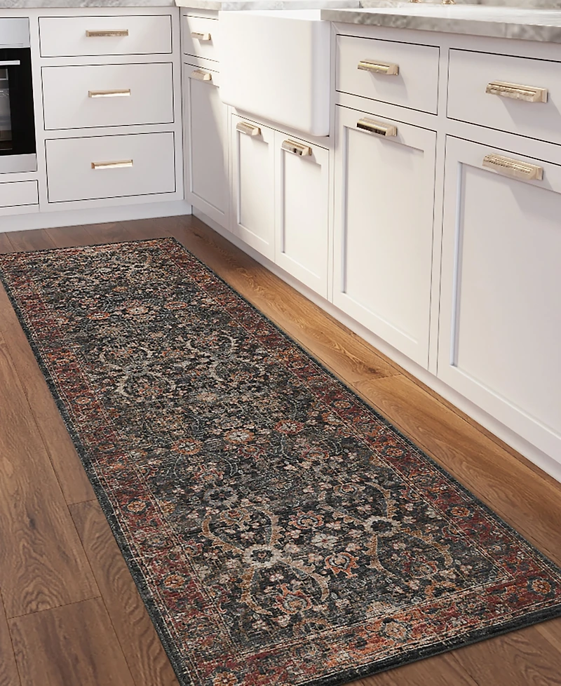 Dalyn Jericho Washable JC1 2'6" x 12' Runner Area Rug