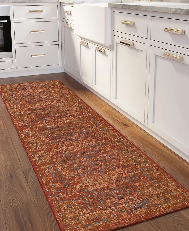 Dalyn Jericho Washable JC3 2'6" x 12' Runner Area Rug
