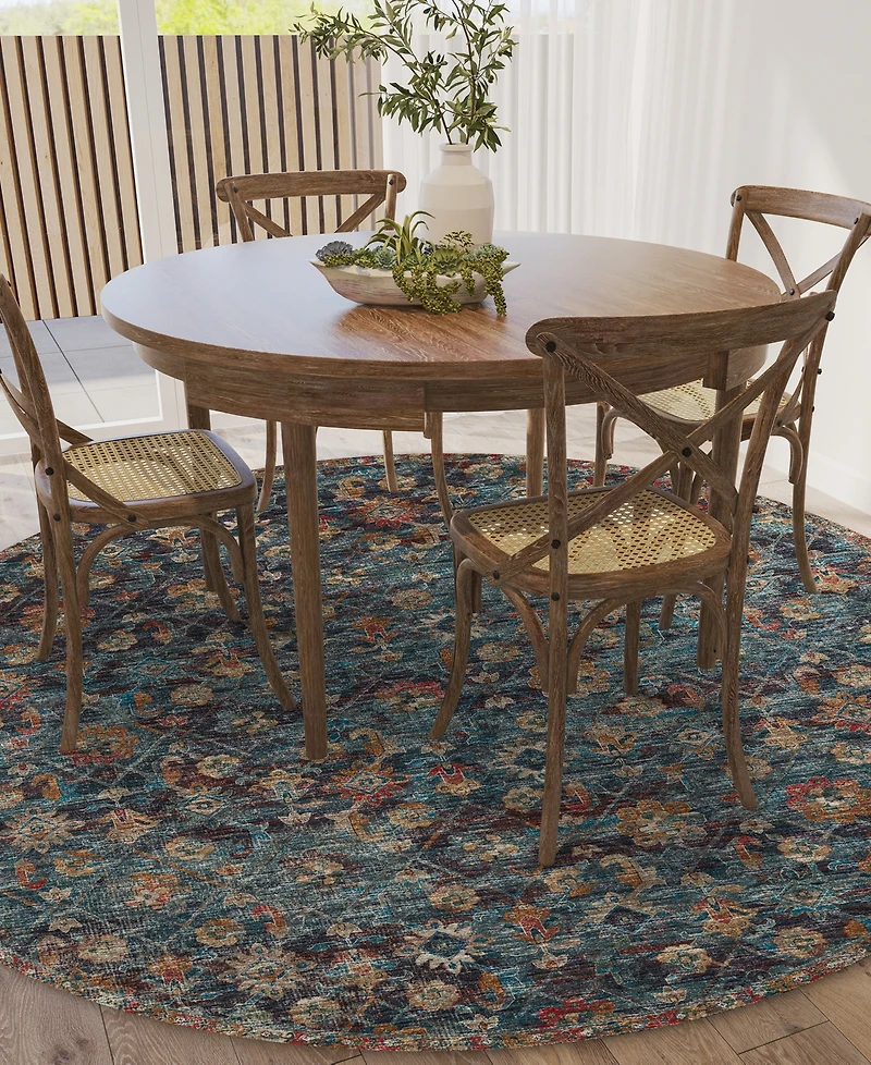 Dalyn Jericho Washable JC8 4' x Round Area Rug