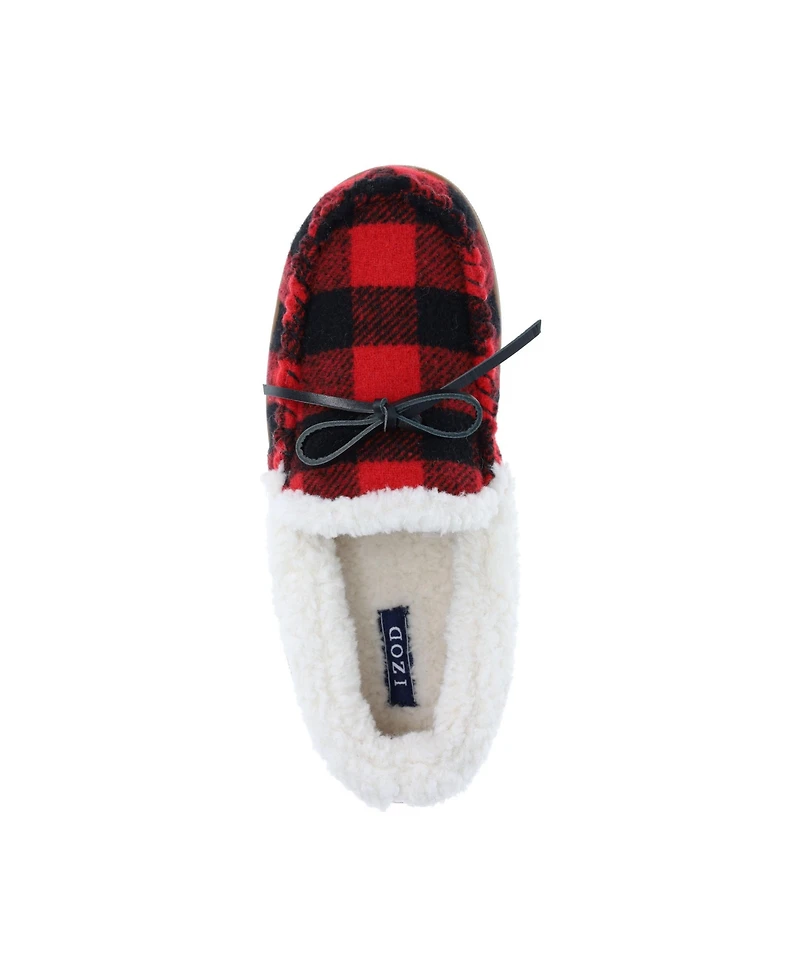 Izod Women's Moccasin Slippers