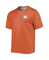 Men's Columbia Orange Clemson Tigers Terminal Tackle Omni-Shade T-shirt