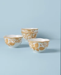 Lenox Butterfly Meadow Cottage Rice Bowls, Set of 4