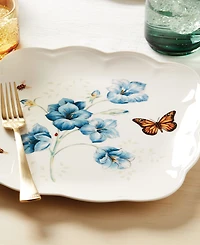 Lenox Butterfly Meadow Square Dinner Plates, Set of 4
