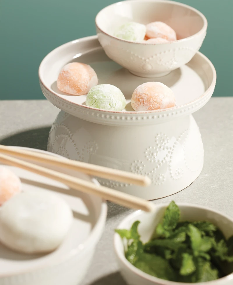 Lenox French Perle Luna Nesting Dinnerware Set, 8 Piece