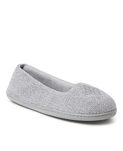Dearfoams Women's Leslie Quilted Microfiber Terry Clog