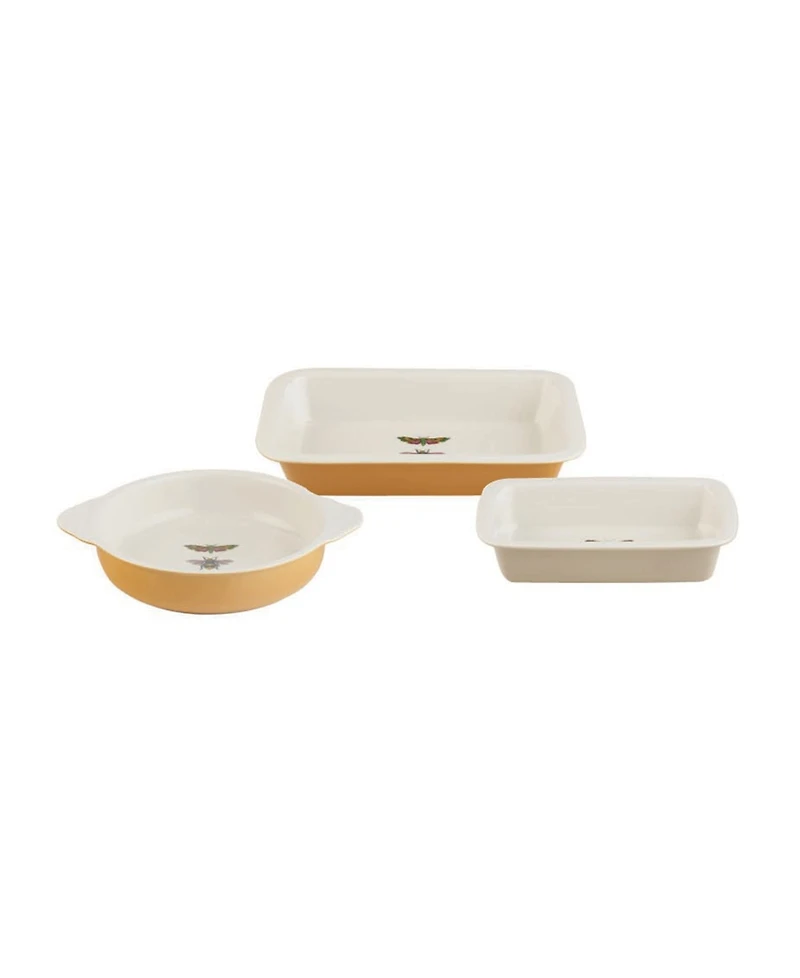 Botanic Garden Harmony Baking Dishes, Set of 3