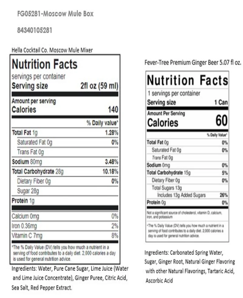 Alder Creek Gift Baskets Moscow Mule Box Gift Basket