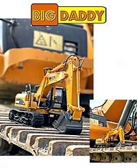 Mag-Genius Die Cast 15 Channel Rc Fully Functional Excavator Toy