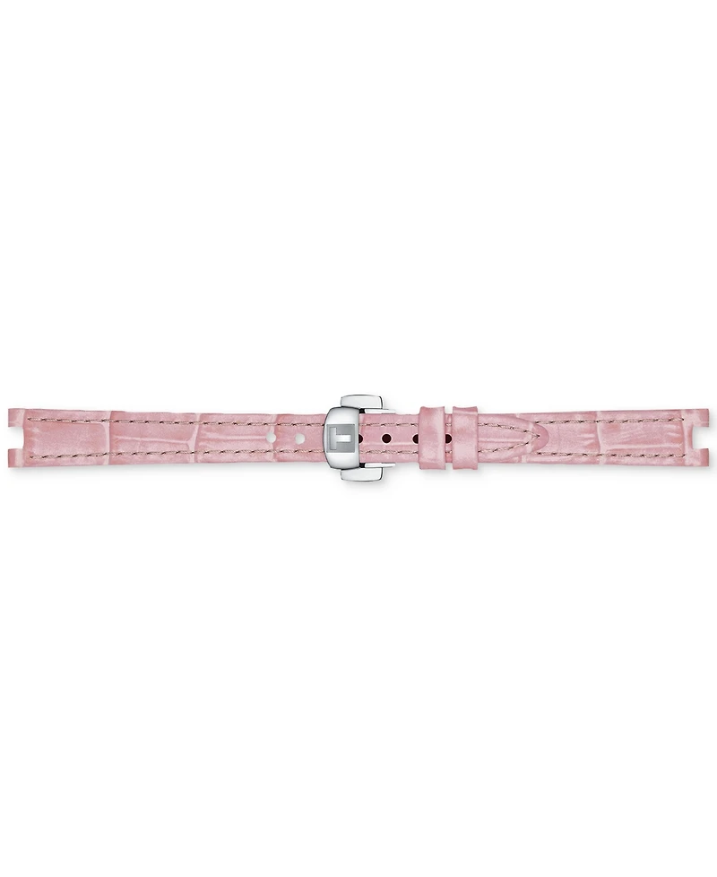 Tissot Women's Swiss Bellissima Small Lady Pink Leather Strap Watch 26mm
