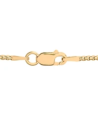 Men's Diamond Nefertiti 22" Pendant Necklace (1/4 ct. t.w.) in 14k Gold-Plated Sterling Silver