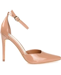 Journee Collection Women's Miriem Ankle Strap Stiletto Pumps