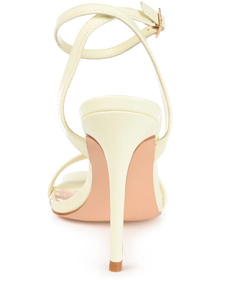 Journee Collection Women's Dorian Stiletto Square Toe Sandals