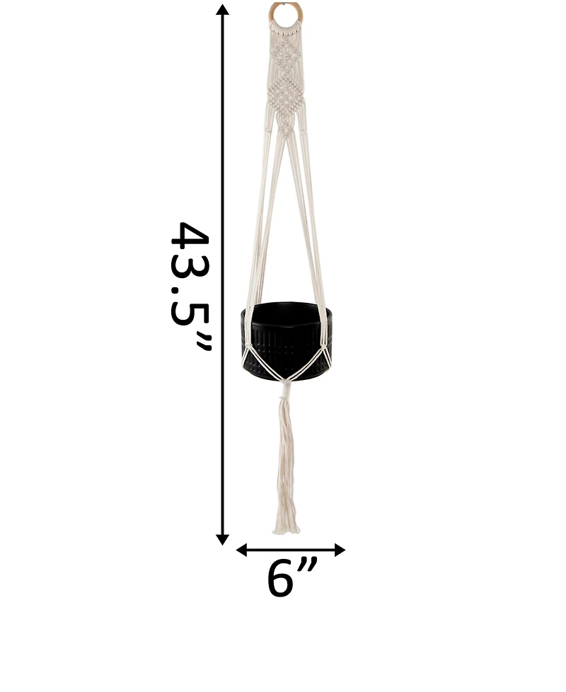 Flora Bunda Hanging Macrame Planter Hanger