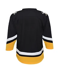 Preschool Boys and Girls Black Pittsburgh Penguins 2021/22 Alternate Replica Jersey