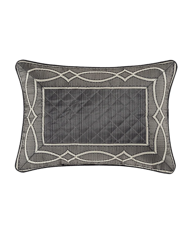 J Queen New York Deco Boudoir Decorative Pillow, 15" x 21"