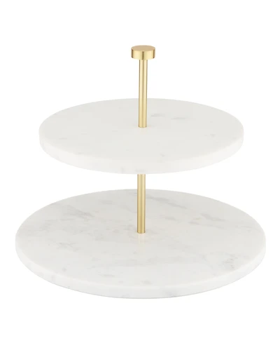 Thirstystone Uptown Marble Two Tiered Server