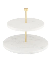 Thirstystone Uptown Marble Two Tiered Server