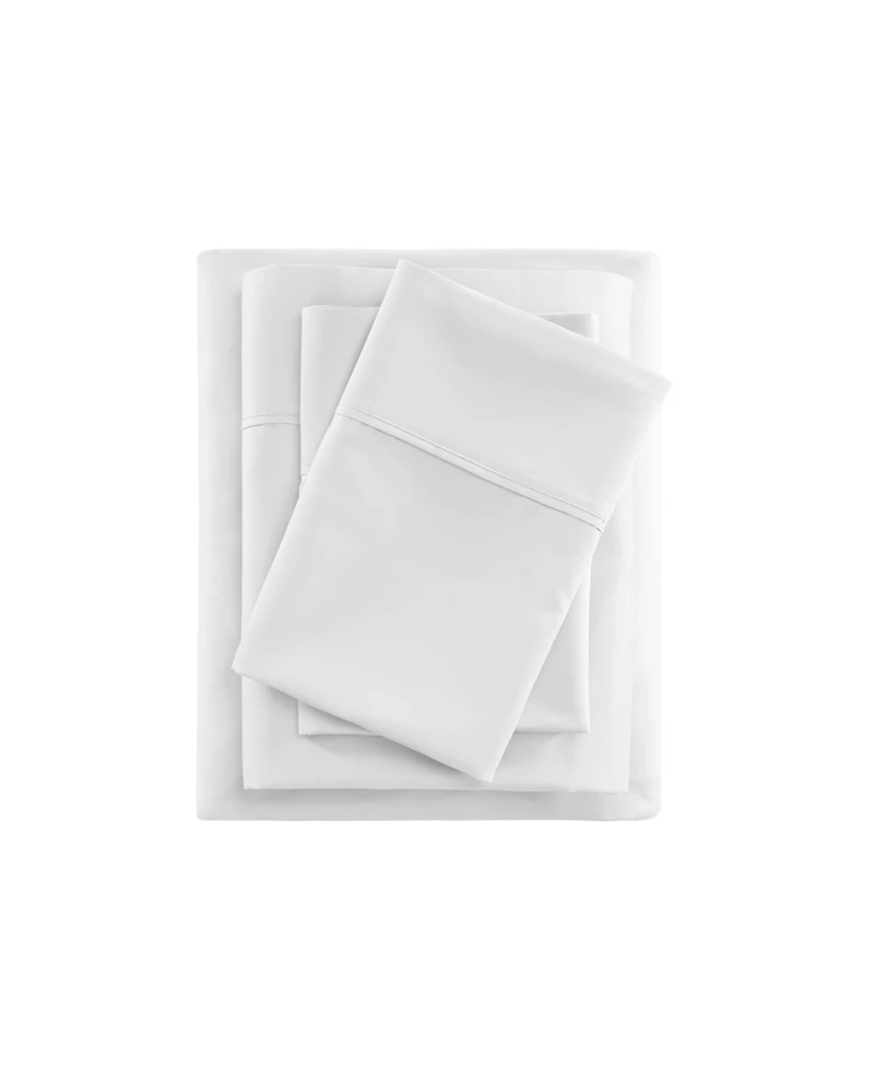 Clean Spaces 300 Thread Count 100% Cotton 4-Pc. Sheet Set, Full