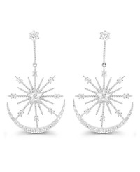 Dangling Earring in 14K Gold Plated or Sterling Silver