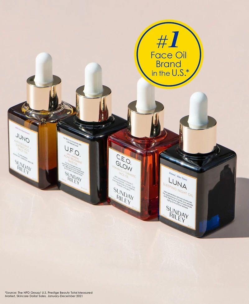 Sunday Riley C.E.O. Glow Vitamin C + Turmeric Face Oil