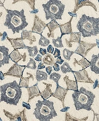 Lr Home Radiance Rdc-090 4' x 4' Round Area Rug