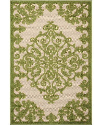 Nourison Home Aloha ALH12 2'8" x 4' Outdoor Area Rug