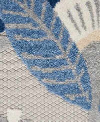 Nourison Home Aloha ALH25 4' x Round Outdoor Area Rug