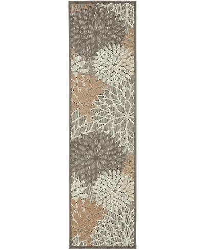 Nourison Home Aloha ALH05 2'3" x 12' Runner Rug