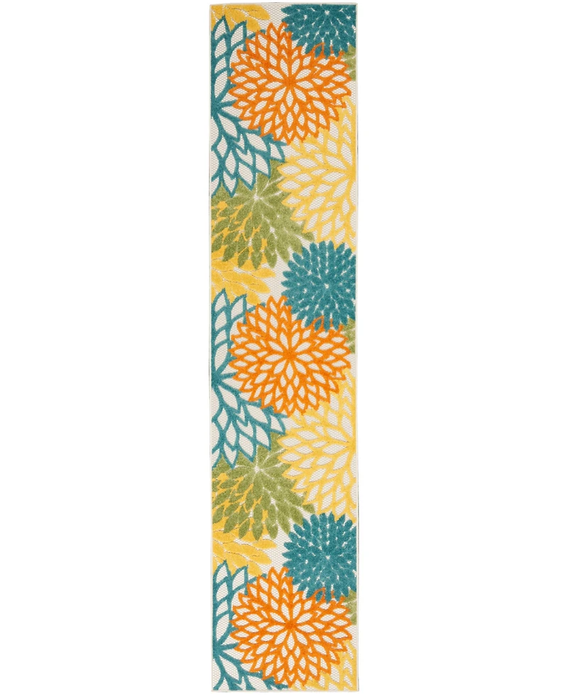 Nourison Home Aloha ALH05 2'3" x 12' Runner Rug