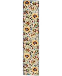 Nourison Home Aloha ALH17 2'3" x 10' Runner Rug