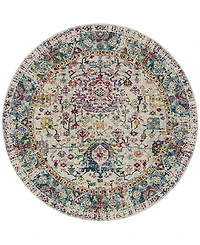 Amer Rugs Montana Carrey 7'6" x 7'6" Round Area Rug