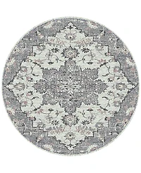 Amer Rugs Montana Herris 7'6" x 7'6" Round Area Rug