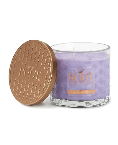 English Lavender Fragrance Honeycomb Glass Jar Candle