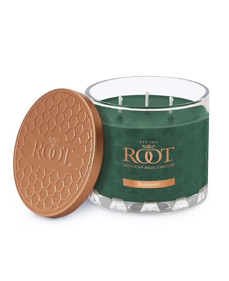 Bayberry Fragrance Honeycomb Glass Jar Candle