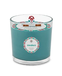 Seeking Balance 2 Wick Awaken Basil Lime Spa Jar Candle, 12 oz