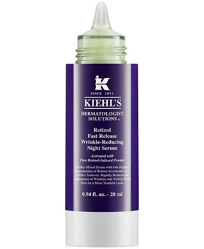 Kiehl's Since 1851 Retinol Fast Release Wrinkle-Reducing Night Serum, 0.94 oz.
