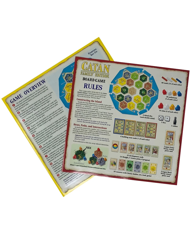 Catan Studio Catan Family Edition Set, 226 Piece