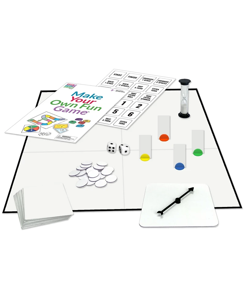 Areyougame Make Your Own Fun Game Set, 64 Piece