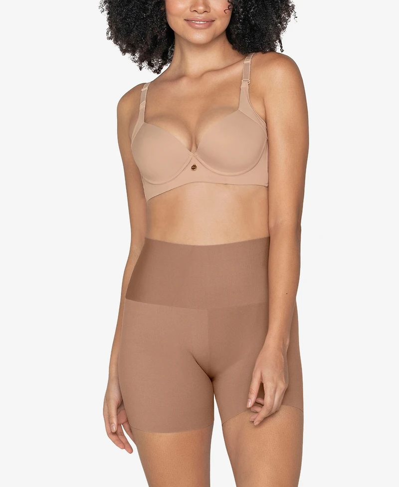 Leonisa Women's Stay-In-Place Seamless Slip Shorts
