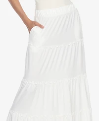 Women's Tiered Maxi Skirt