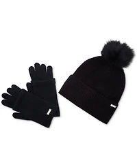 Steve Madden Women's Cozy Touchscreen Gloves, Created for Macy's