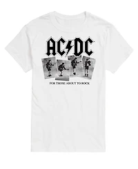 Men's Acdc About To Rock T-shirt