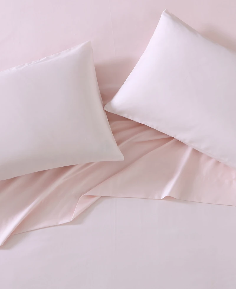 Closeout! Laura Ashley 800 Thread Count Cotton Sateen Blend 4-Pc. Sheet Set
