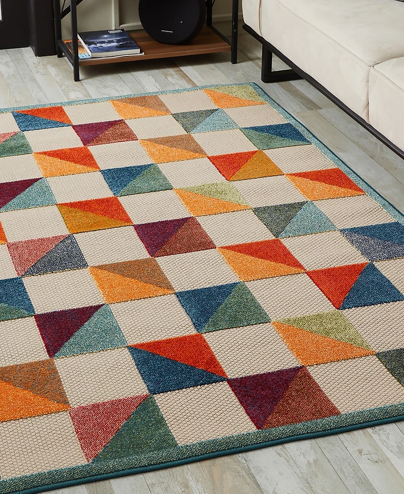 Kas Calla 6930 5'3" x 7' Outdoor Area Rug