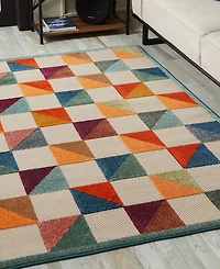 Kas Calla 6930 5'3" x 7' Outdoor Area Rug